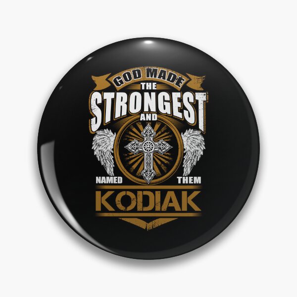 Artikelvorschau, Kodiak-Namen-T-Shirt - Gott fand am stärksten und nannte sie Kodiak-Geschenkartikel-T-Stück entworfen und verkauft von jazminprin.