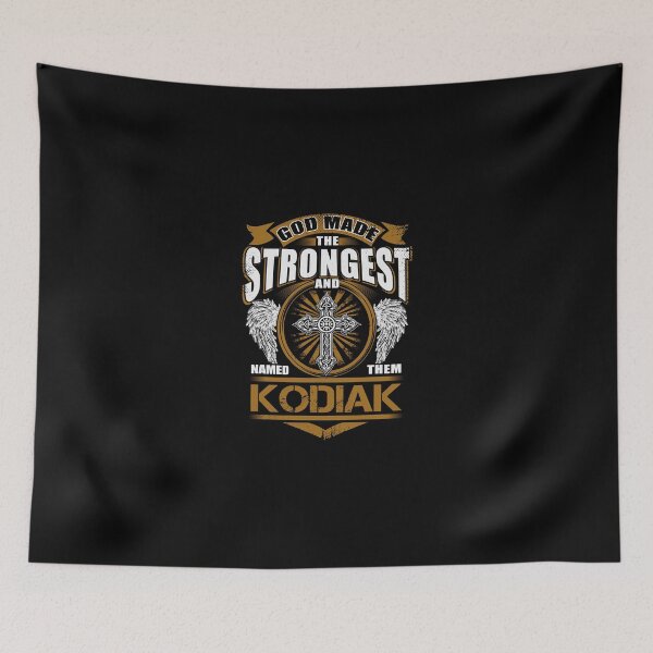 Item preview, Kodiak Name T Shirt - God Found Strongest And Named Them Kodiak Gift Item Tee designed and sold by jazminprin.