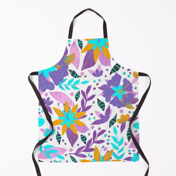Item preview, Purple Splatter floral white designed and sold by Kazartcreations.