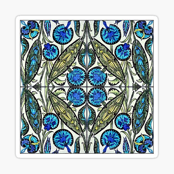 William Morris Company Designs Sticker