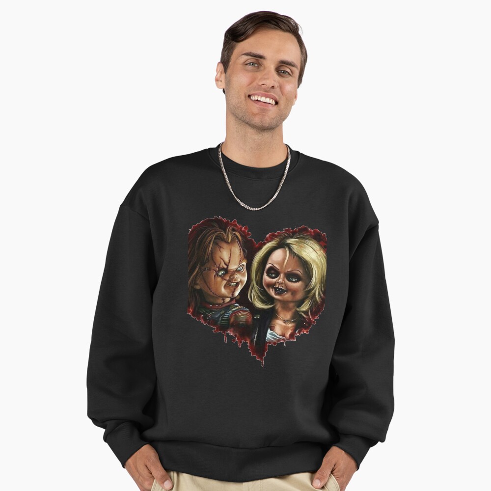 Gifts For Women Chucky And Tiffany Heart Design Sticker
