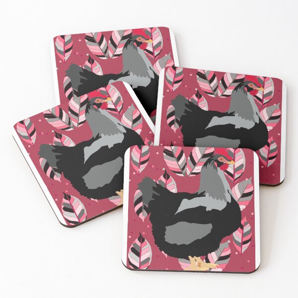 Item preview, Black Chicken - Pattern designed and sold by Katexdes.