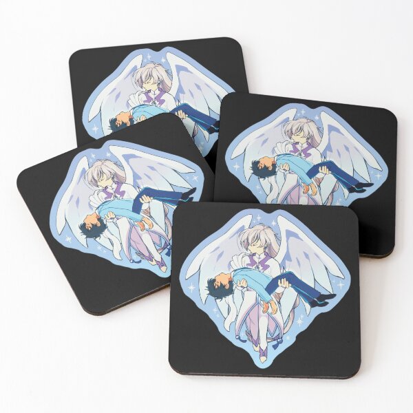 Item preview, Touya & Yue Sticker designed and sold by VicenteWeutodd.