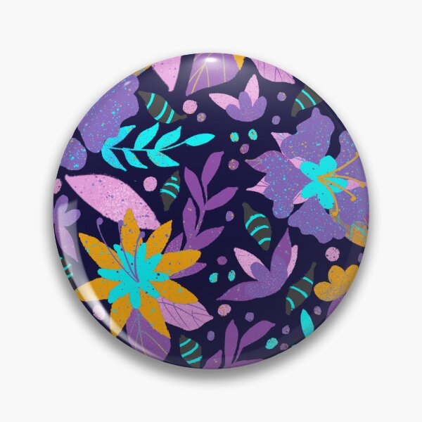 Item preview, Purple Splatter Floral designed and sold by Kazartcreations.