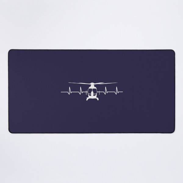 Item preview, Helicopter heartbeat helicopter pilot gift designed and sold by LaensButte.