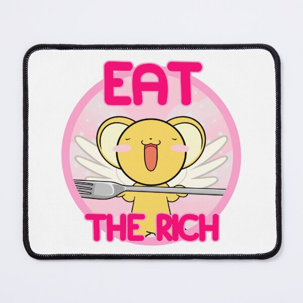Item preview, Kero Says Eat the Rich Sticker designed and sold by VicenteWeutodd.