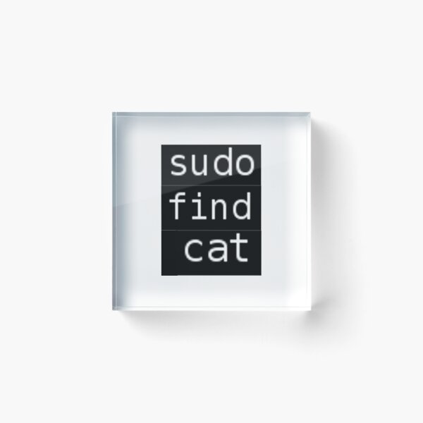 Artikelvorschau, Sudo findet Katze entworfen und verkauft von findingNull.