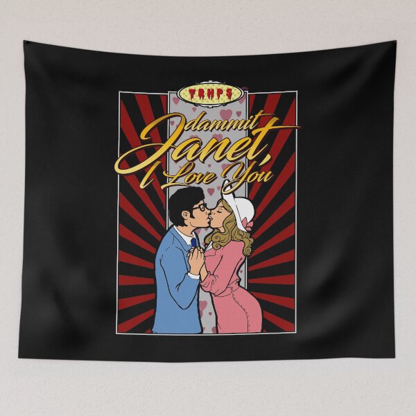 Item preview, The rocky Horror Picture Show - Dammit Janet, I love you Classic T-Shirt designed and sold by CaBest8921.