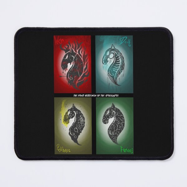 Item preview, THE FOUR HORSEMEN OF THE APOCALYPSE designed and sold by MirallesDiGital.
