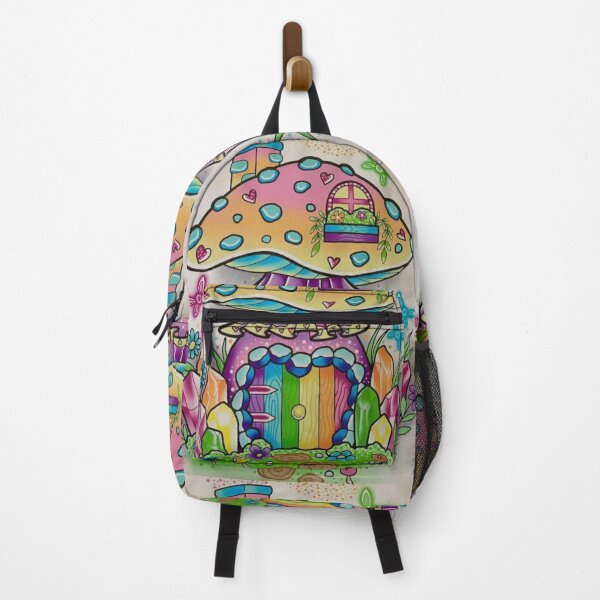 Item preview, Rainbow mushroom house designed and sold by XXgooddeedXX.