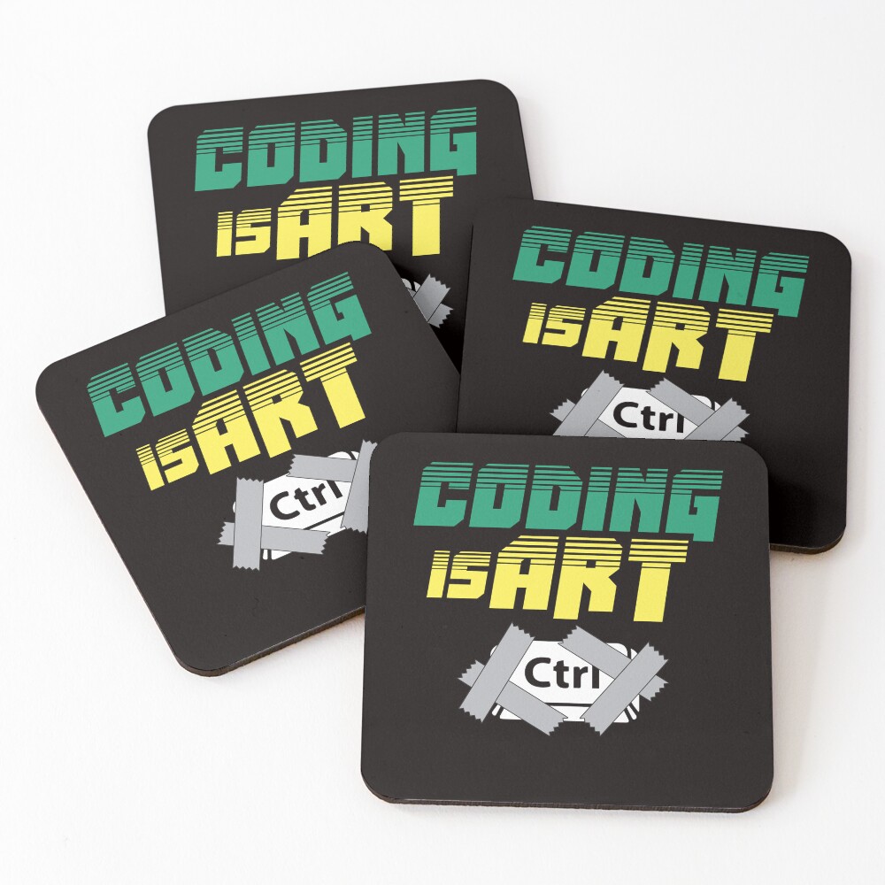 Item preview, Coasters (Set of 4) designed and sold by TomGiantDesigns.