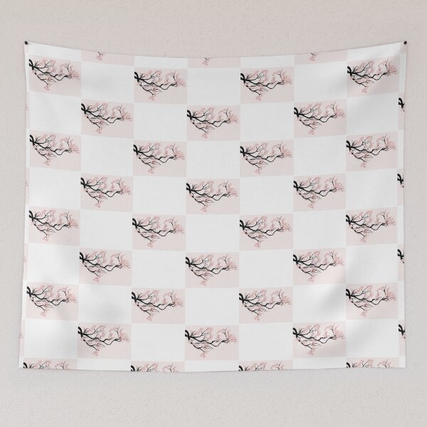 Item preview, Sakura cherry blossom tree Mask designed and sold by VicenteWeutodd.
