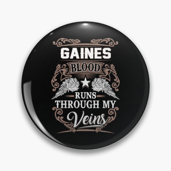 Item preview, Gaines Name T Shirt - Gaines Blood Runs Through My Veins  Gift Item Tee designed and sold by anthonyodo.