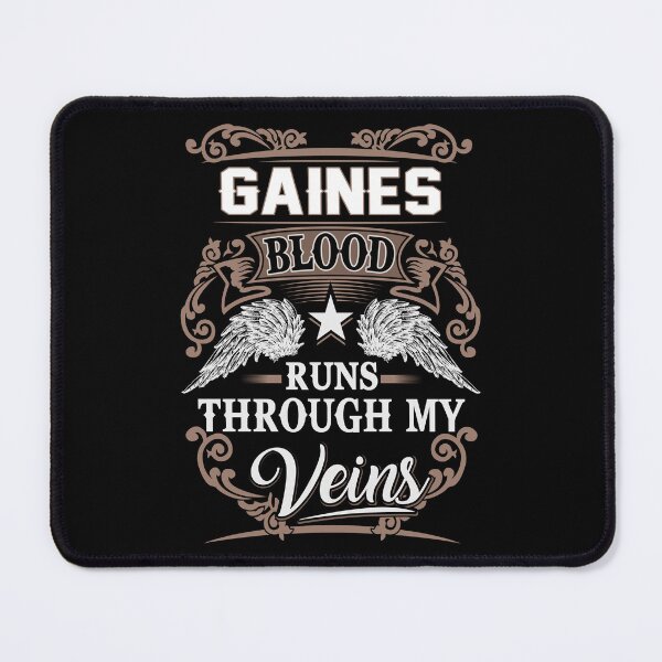 Item preview, Gaines Name T Shirt - Gaines Blood Runs Through My Veins Gift Item Tee designed and sold by anthonyodo.