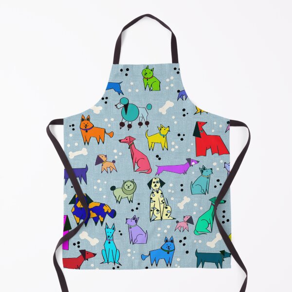 Item preview, Coloured Dogs Blue  designed and sold by Kazartcreations.