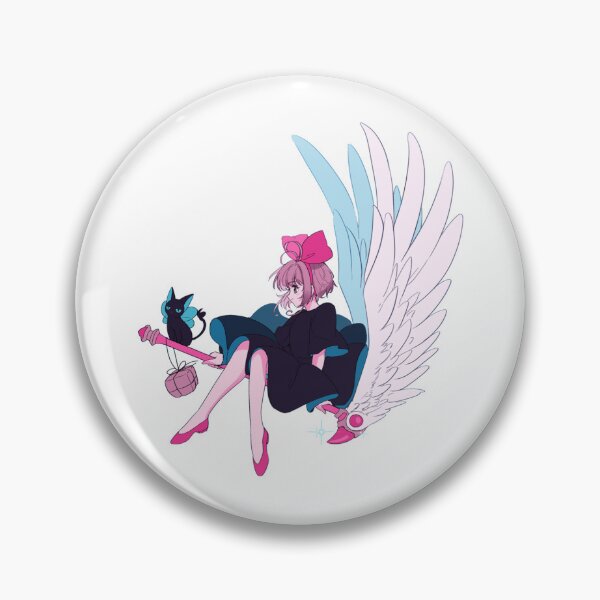 Item preview, Sakura Kinomoto&39;s magical Delivery Servce Sticker designed and sold by VicenteWeutodd.