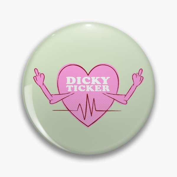 Item preview, Heart attack dicky ticker designed and sold by piedaydesigns.