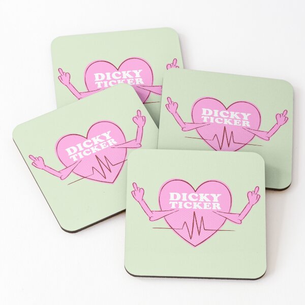 Item preview, Heart attack dicky ticker designed and sold by piedaydesigns.