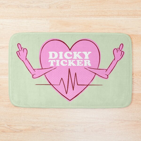 Item preview, Heart attack dicky ticker designed and sold by piedaydesigns.