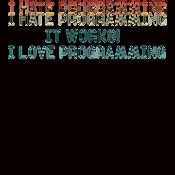 Artwork thumbnail, Programming Programmer Software Developer Debugging Coding by TomGiantDesigns