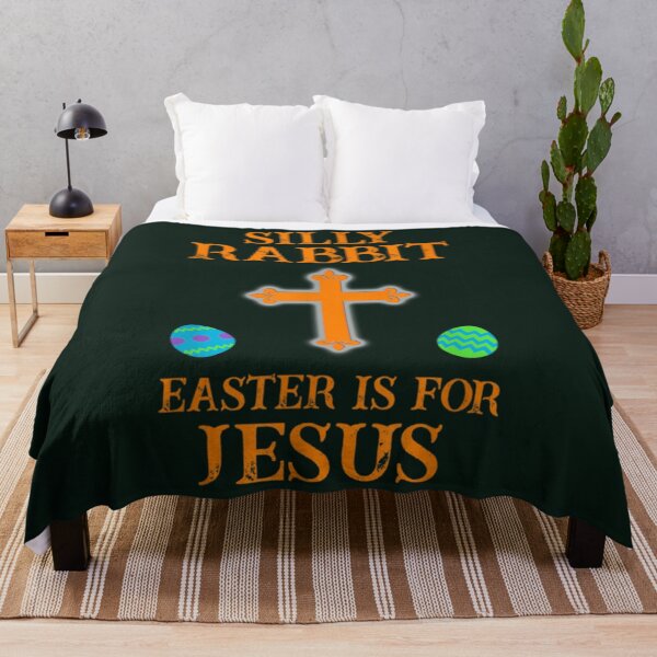 Item preview, silly rabbit easter is for jesus designed and sold by AlemaArtPrint.