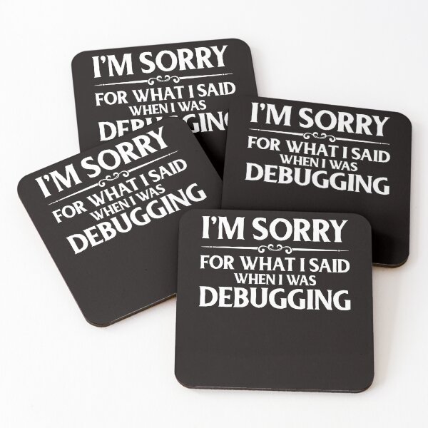 Item preview, Debugging Developer Coder Programmer Software Internet Geek designed and sold by TomGiantDesigns.