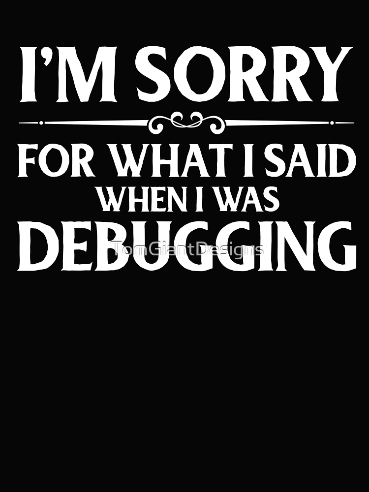 Thumbnail 4 of 4, Boxy T-Shirt, Debugging Developer Coder Programmer Software Internet Geek designed and sold by TomGiantDesigns.