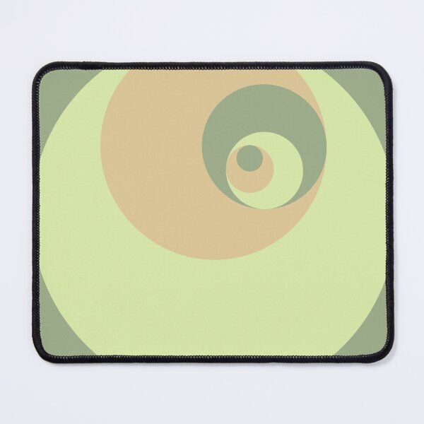 Item preview, Golden Ratio Circle Pattern Sage Green designed and sold by Smart-Arts.