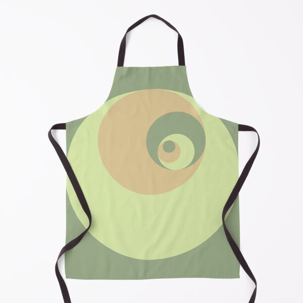 Item preview, Golden Ratio Circle Pattern Sage Green designed and sold by Smart-Arts.