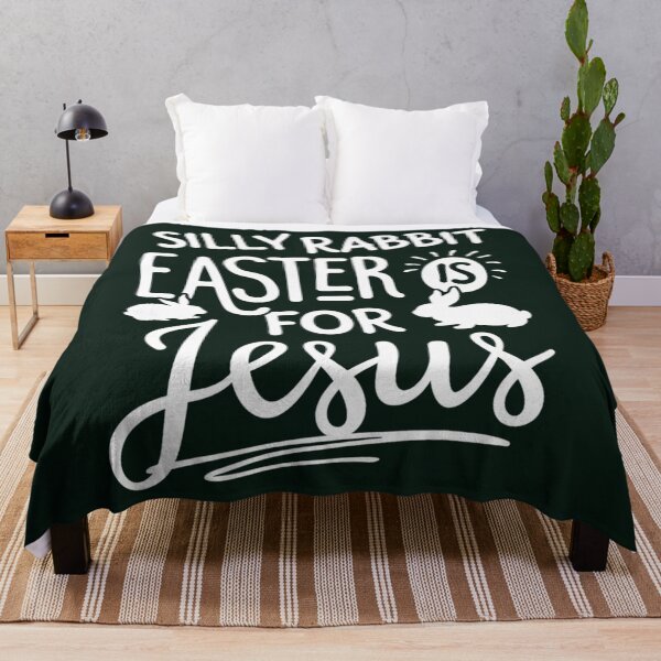 Item preview, Silly Rabbit Easter is for Jesus Christianity Funny Easter Gifts designed and sold by AlemaArtPrint.