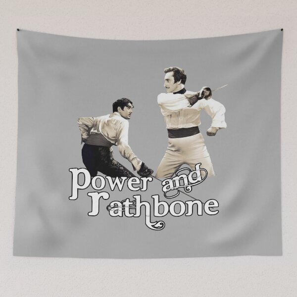 Item preview, Power _ Rathbone Fitted T-Shirt designed and sold by CaBest8921.