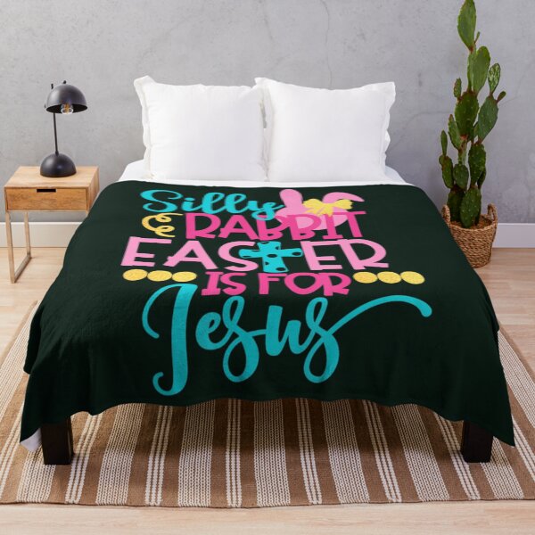 Item preview, Silly Rabbit Easter Is For Jesus Christians Gift designed and sold by AlemaArtPrint.