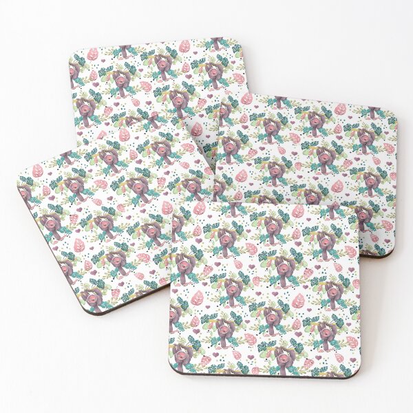 Item preview, Cute Sloth in the Jungle designed and sold by Kazartcreations.
