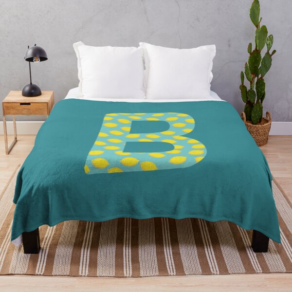 Item preview, Lemon Summer Monogram Alphabet Letter B - Initial designed and sold by Karen Ekdahl.