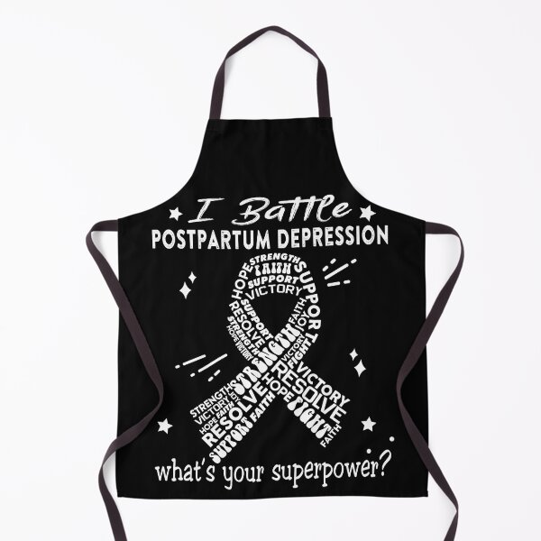 Item preview, Postpartum Depression Warrior - I Battle Postpartum Depression What's Your Superpower? designed and sold by ArangoaStore.