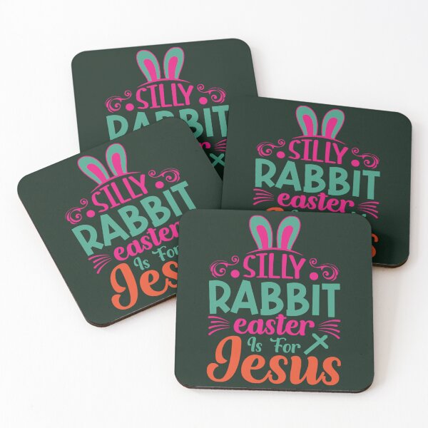 Item preview, Silly Rabbit Easter Is For Jesus Matching Gift          designed and sold by AlemaArtPrint.