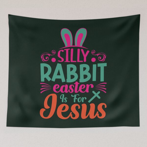 Item preview, Silly Rabbit Easter Is For Jesus Matching Gift          designed and sold by AlemaArtPrint.