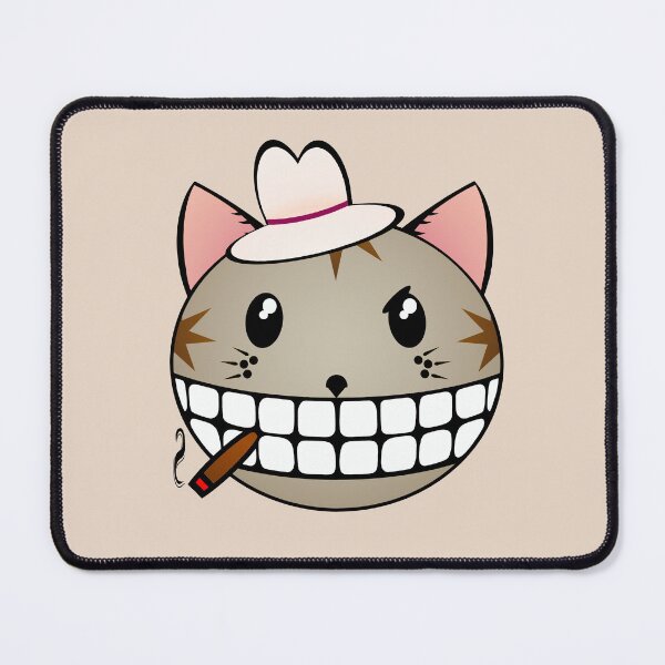 Item preview, Gangster Kitty - Grey Tabby designed and sold by RawSunArt.