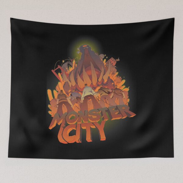 Item preview, Monster City vs A Monster City designed and sold by Christi-Dixon.