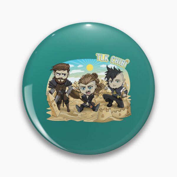 Item preview, The Last Kingdom Chibi Finan - Uhtred - Sihtric   designed and sold by GoldenRushDesi.