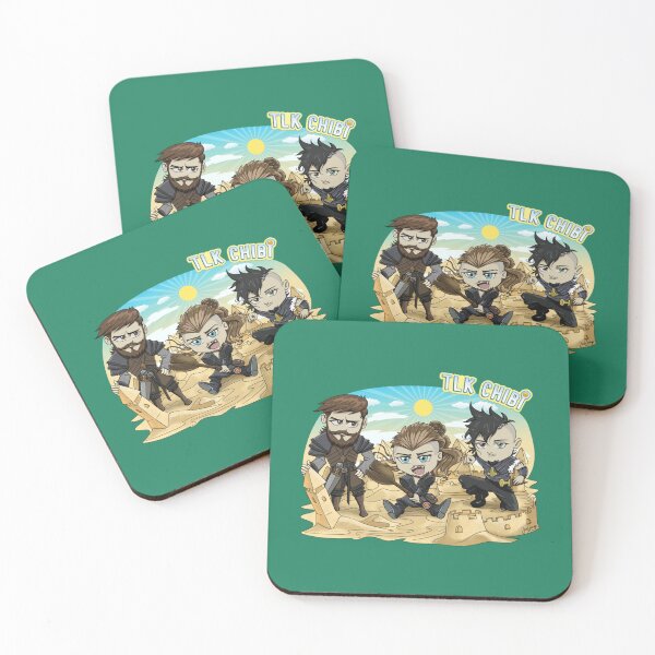 Item preview, The Last Kingdom Chibi Finan - Uhtred - Sihtric   designed and sold by GoldenRushDesi.