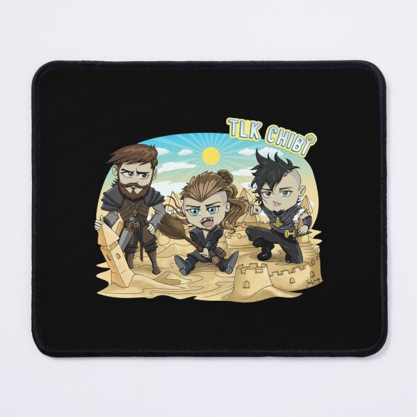 Item preview, The Last Kingdom Chibi Finan - Uhtred - Sihtric designed and sold by GoldenRushDesi.