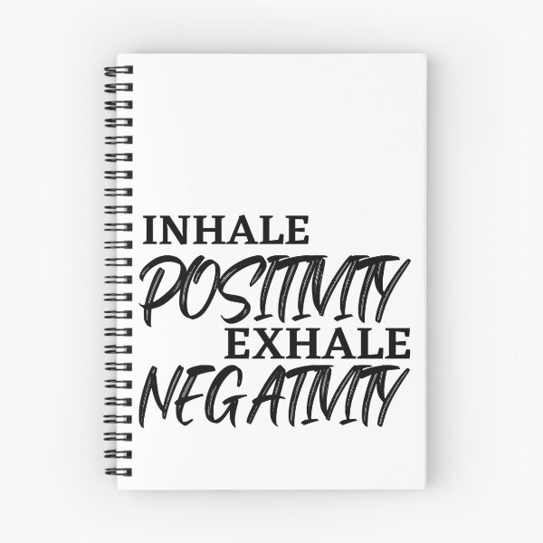 Item preview, Inhale positivity exhale negativity  designed and sold by Dressculture.