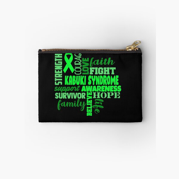 Item preview, Kabuki Syndrome Awareness - Strength Courage Faith Hope Love Fight Support Survivor Family Life Believe designed and sold by Hilten.