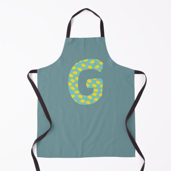 Item preview, Lemon Summer Monogram Alphabet Letter G - Initial designed and sold by Karen Ekdahl.