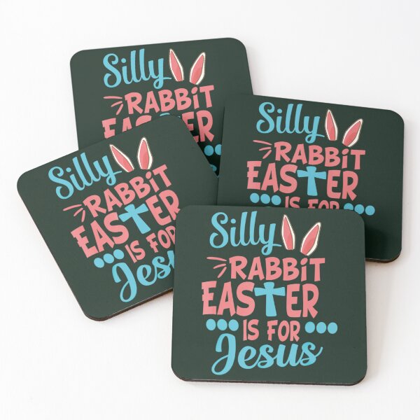 Item preview, Silly Rabbit Easter Is For Jesus Matching Gift designed and sold by AlemaArtPrint.