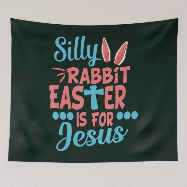 Item preview, Silly Rabbit Easter Is For Jesus Matching Gift designed and sold by AlemaArtPrint.