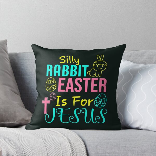 Item preview, Silly Rabbit Easter Is For Jesus, funny christians gifts, Cute Easter clothing for Christians (3) designed and sold by AlemaArtPrint.