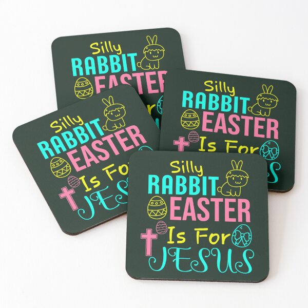 Item preview, Silly Rabbit Easter Is For Jesus, funny christians gifts, Cute Easter clothing for Christians (3) designed and sold by AlemaArtPrint.