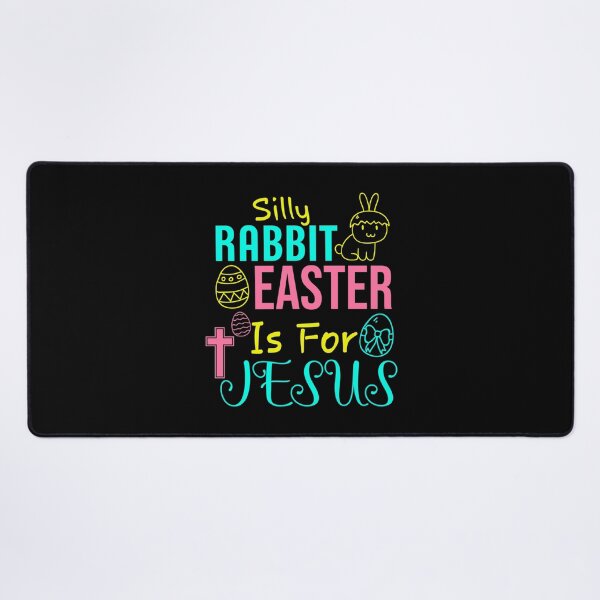 Item preview, Silly Rabbit Easter Is For Jesus, funny christians gifts, Cute Easter clothing for Christians (3) designed and sold by AlemaArtPrint.